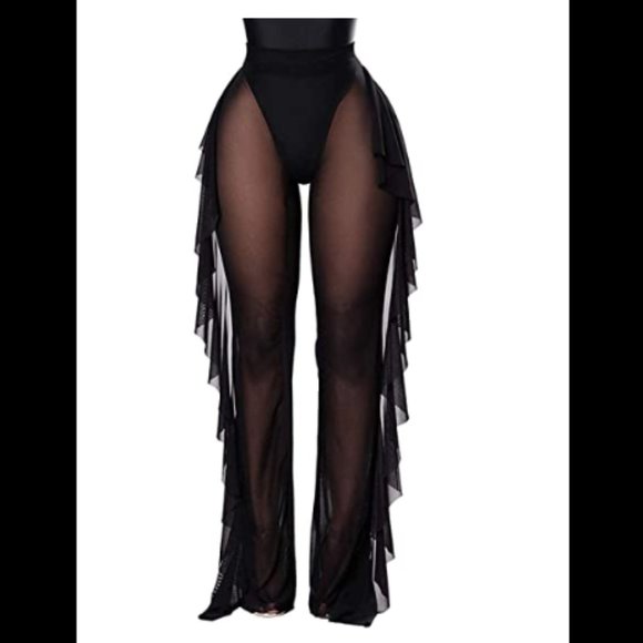 Other - Perspective Sheer Mesh Swimsuit Cover ups Pants